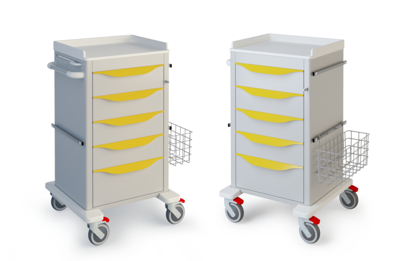 Smart Series Isolation Medical Carts